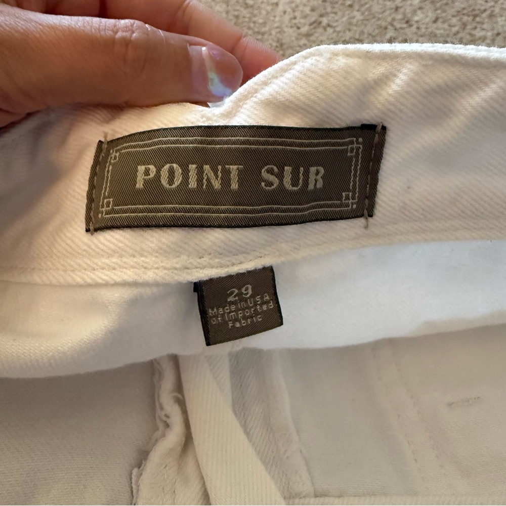 J. Crew White Wide-Leg Jeans - Picture 5 of 6
